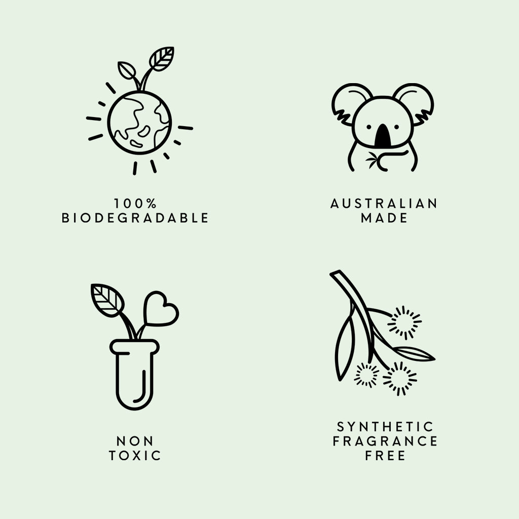 NON pre poo toilet spray icons non-toxic | australian made | 100% biodegradable | synthetic fragrance free