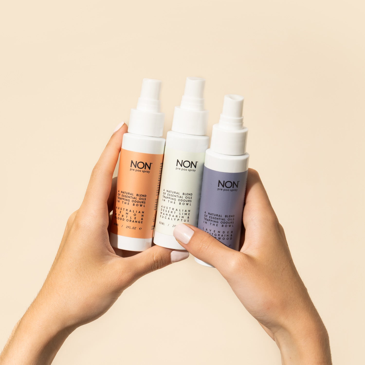 60ml bundle / pre poo toilet spray