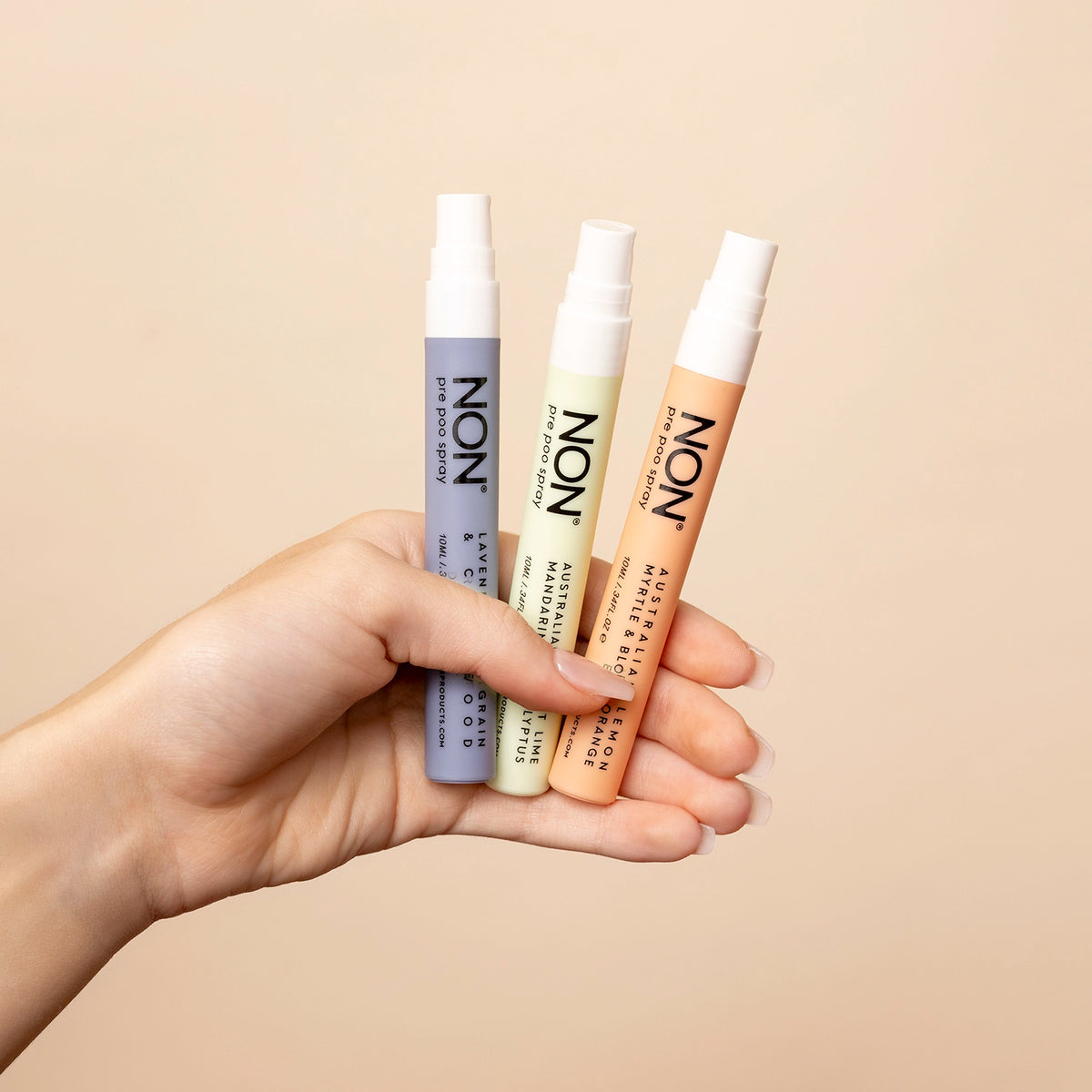 travel bundle / pre poo toilet spray