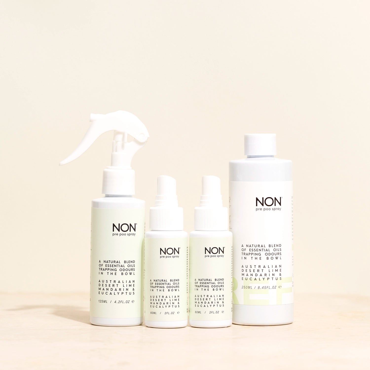 Home Bundle / desert lime, mandarin & eucalyptus / pre poo toilet spray