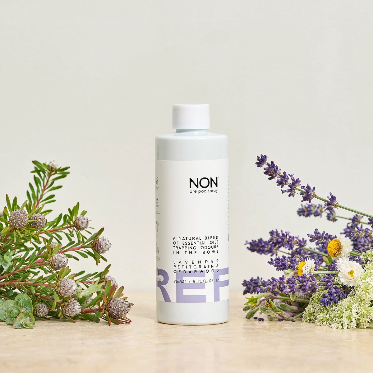 pre poo toilet spray / 250ml REFILL / lavender, petitgrain & cedarwood